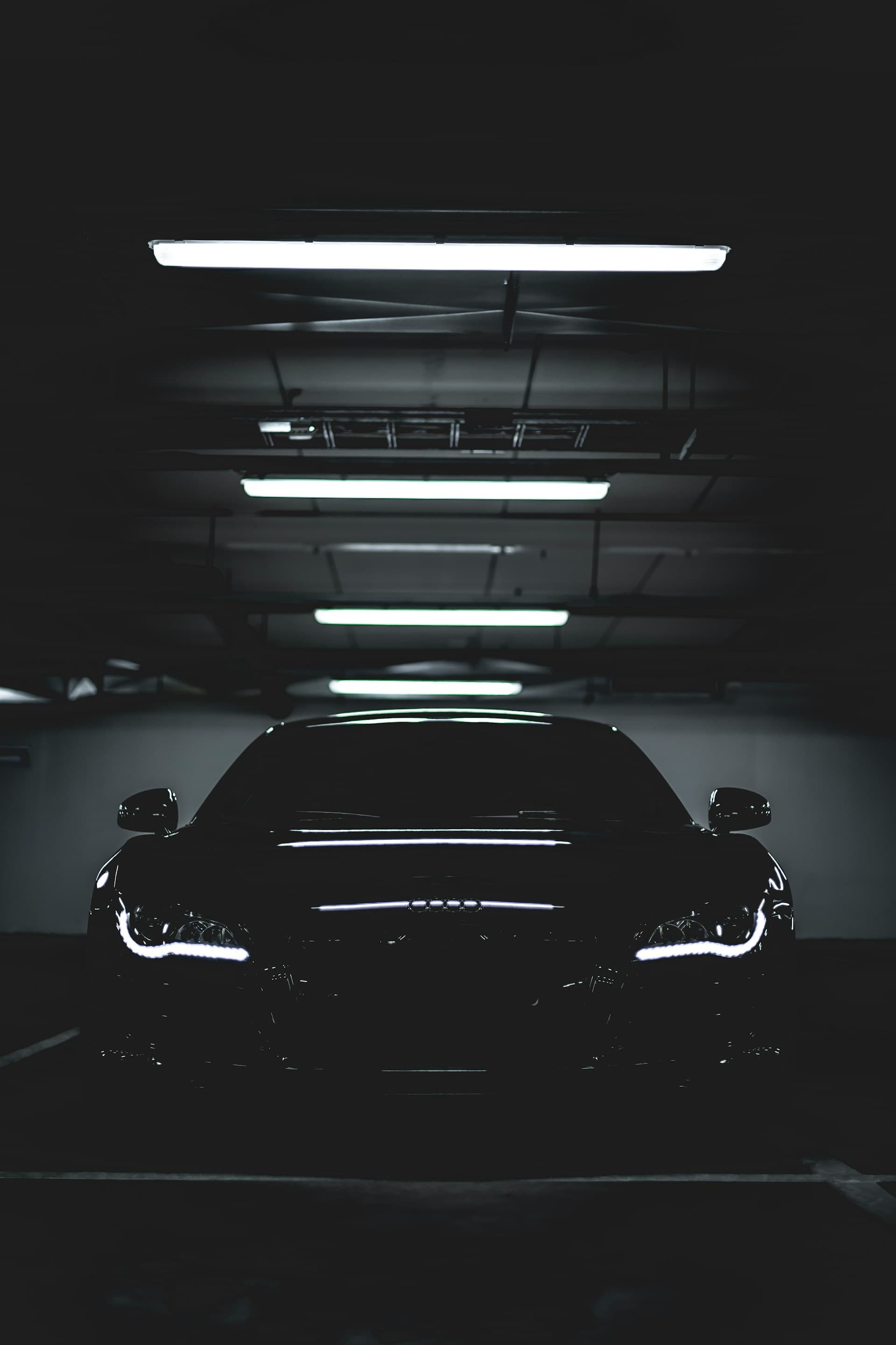 Luxury car for detailing services